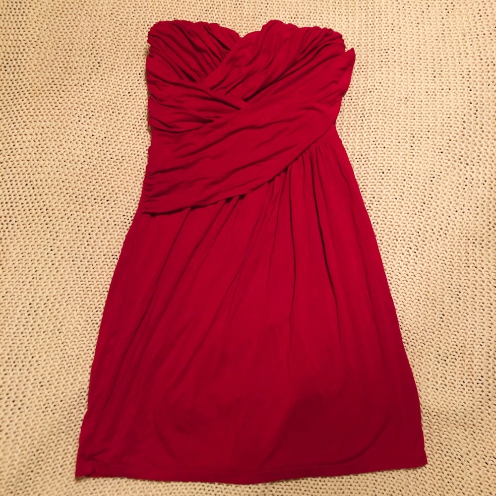 Express Red Cocktail Dress